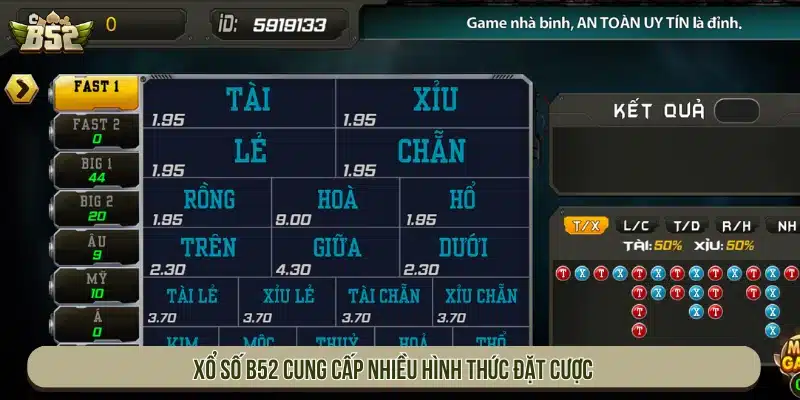 B52 app | Game Bài B52Club Bom Tấn Đổi Thưởng - Tải App Sảnh xổ số cung cấp nhiều hình thức đặt cược